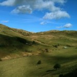 The road from Talybont to Nant y Moch